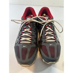 Nike Reax 8 TR Mesh Training 621716-013 Mens Gray/Scarlet Sneaker Size 11 OSU